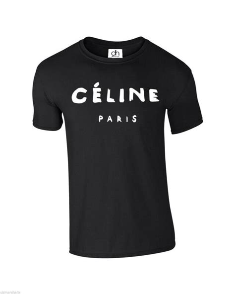 celine t shirt ebay uk|Celine t shirt authentic.